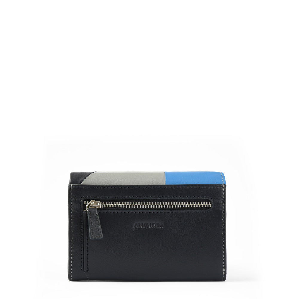Billetera Acordeon Dauphin Azul Oscuro
