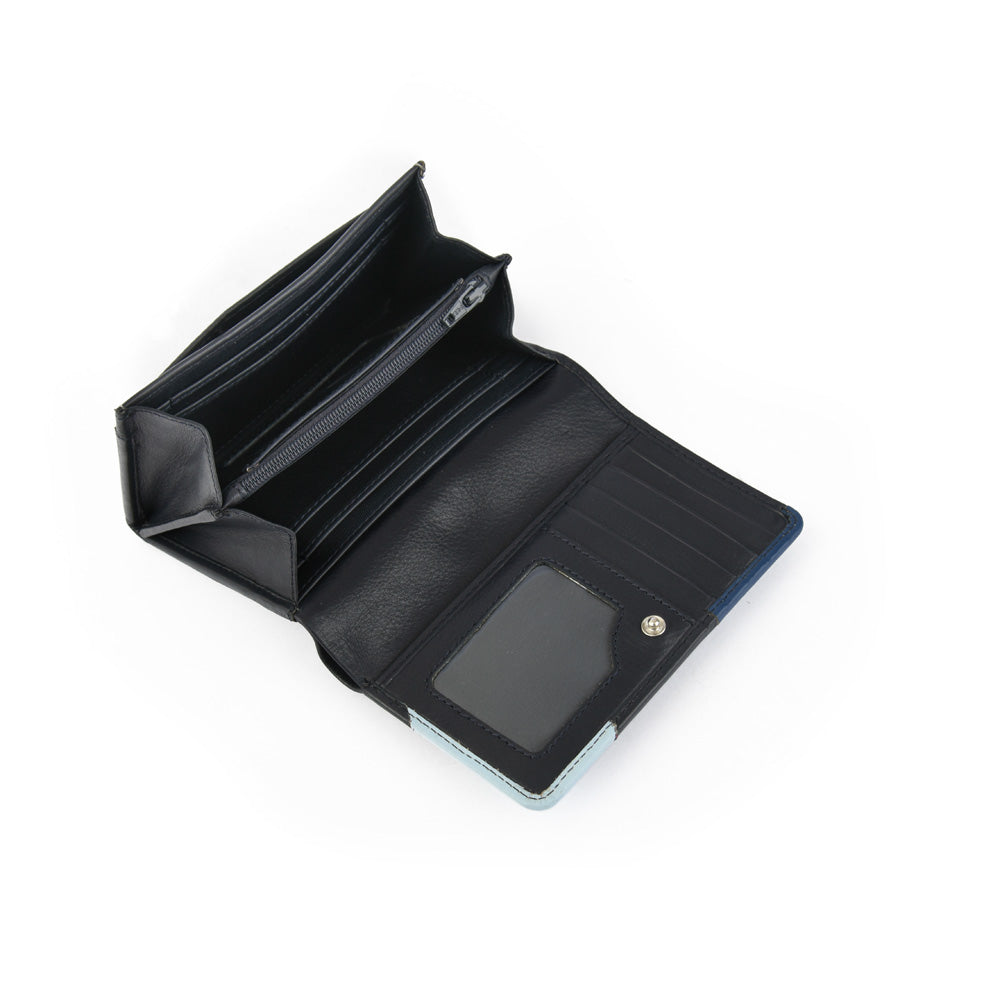 Billetera Acordeon Dauphin Azul Oscuro