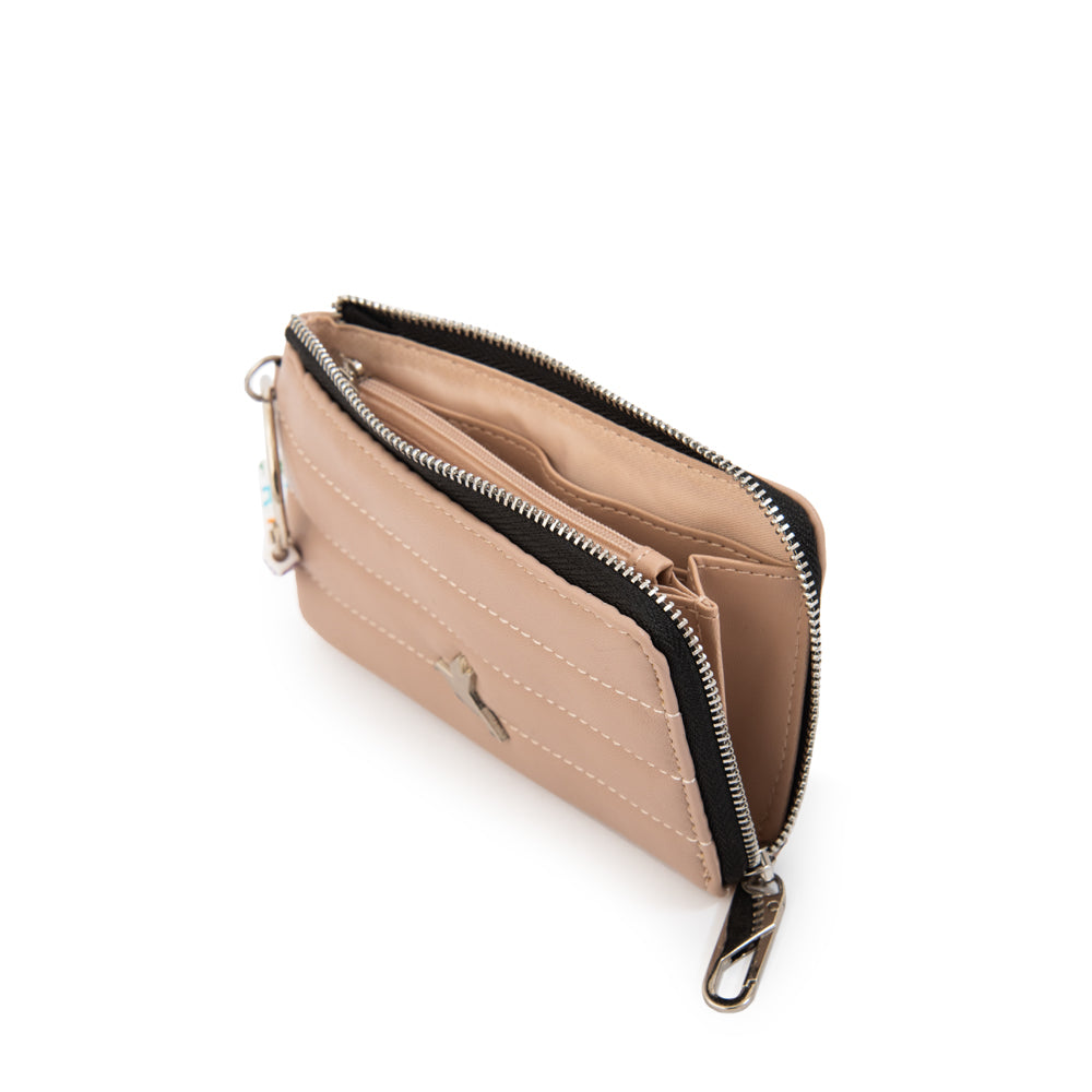 Billetera Pequeña Galadri Beige
