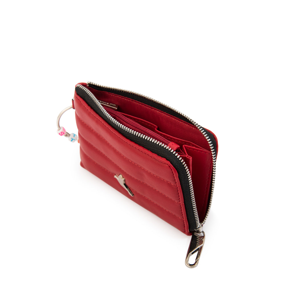 Billetera Pequeña Galadri Rojo