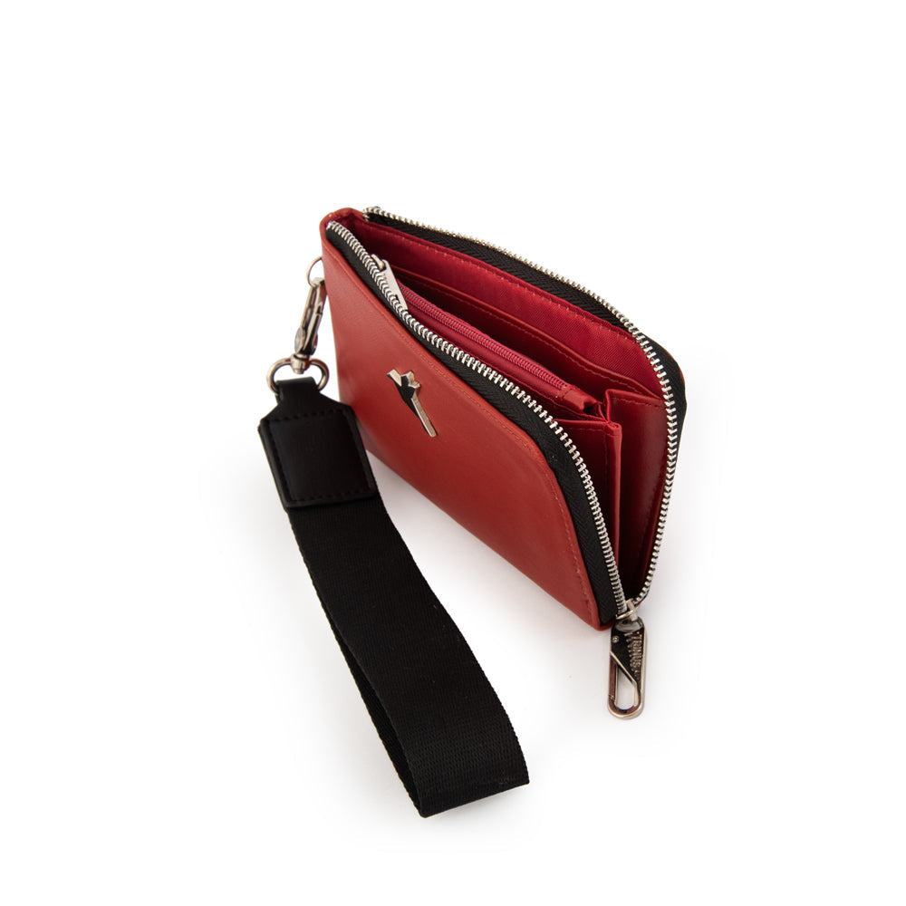 Billetera Monserrat Rojo