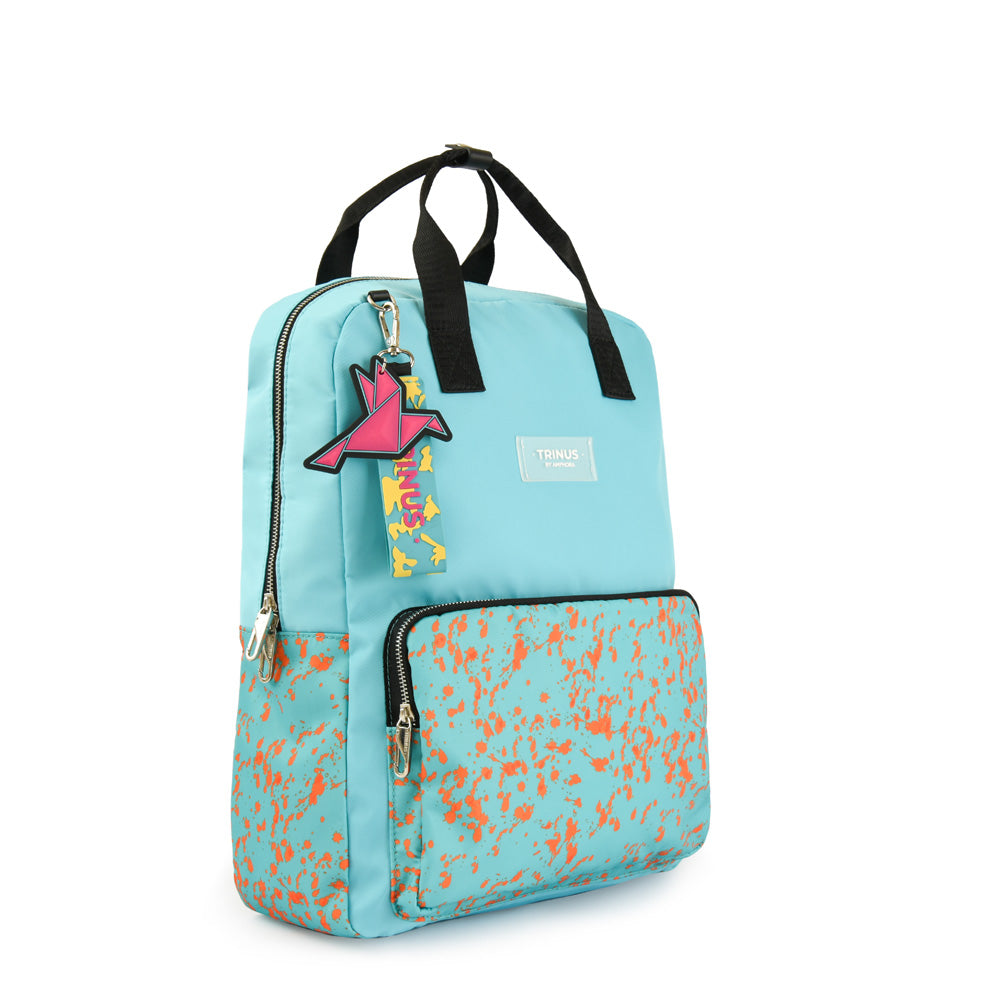 Mochila Porta Laptop 15" Paly Turquesa