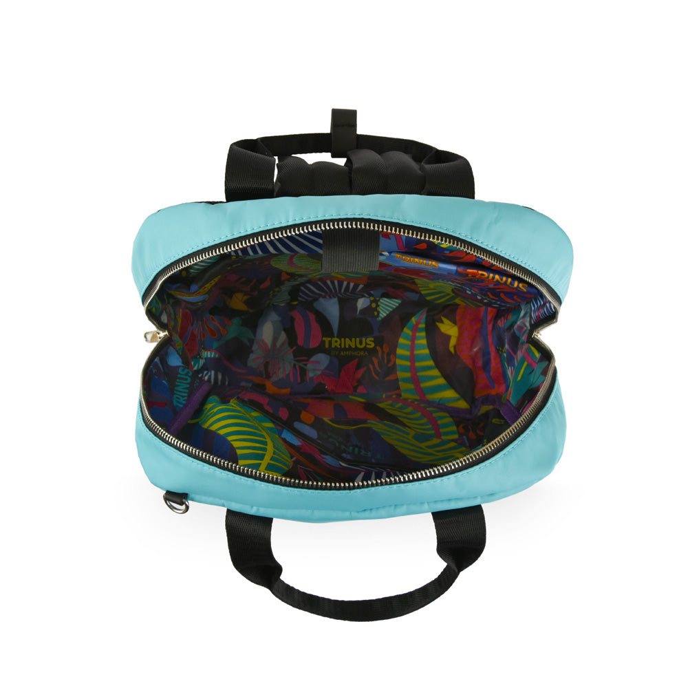 Mochila Porta Laptop 15" Paly Turquesa