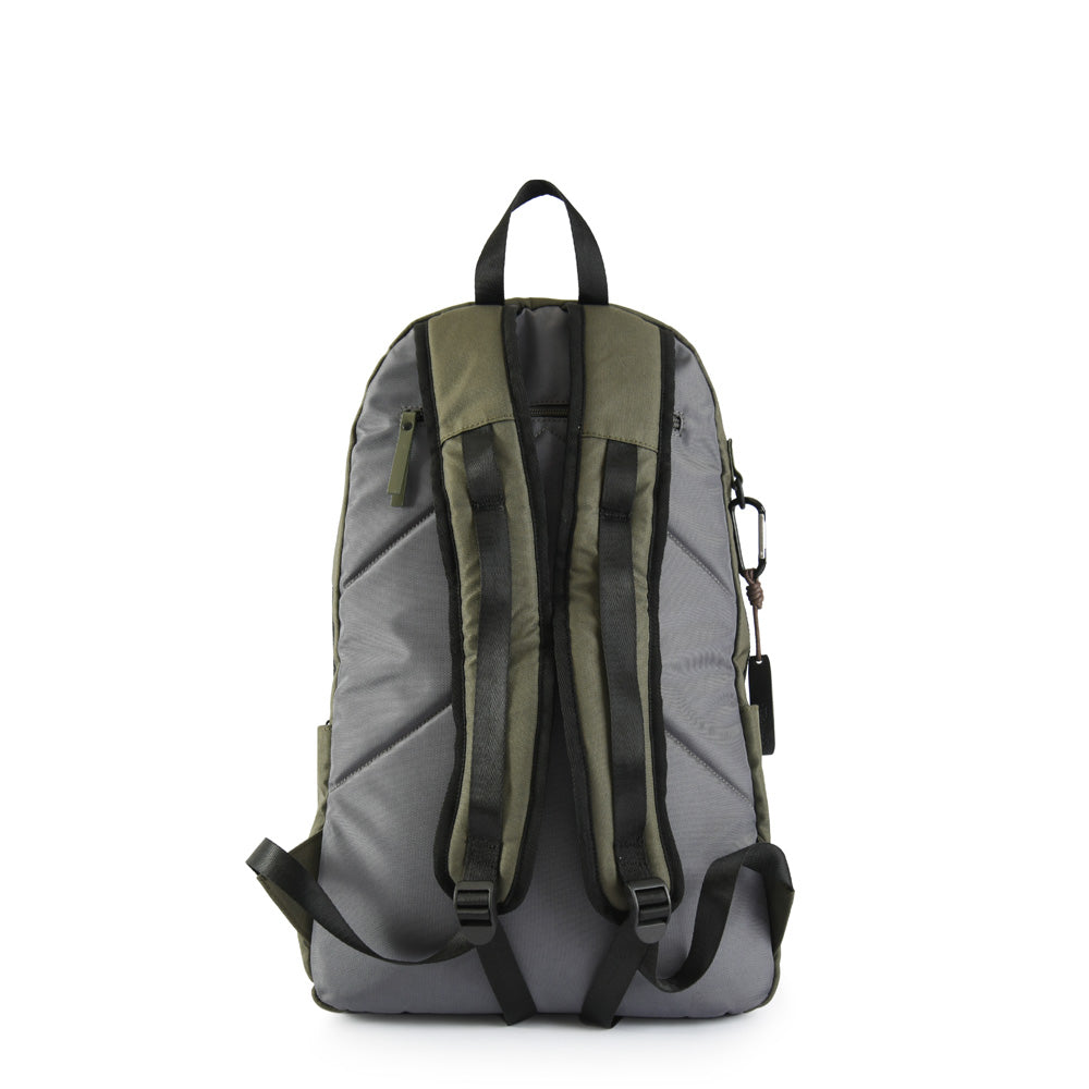 Mochila Porta Laptop Zaid 14" Verde Oscuro