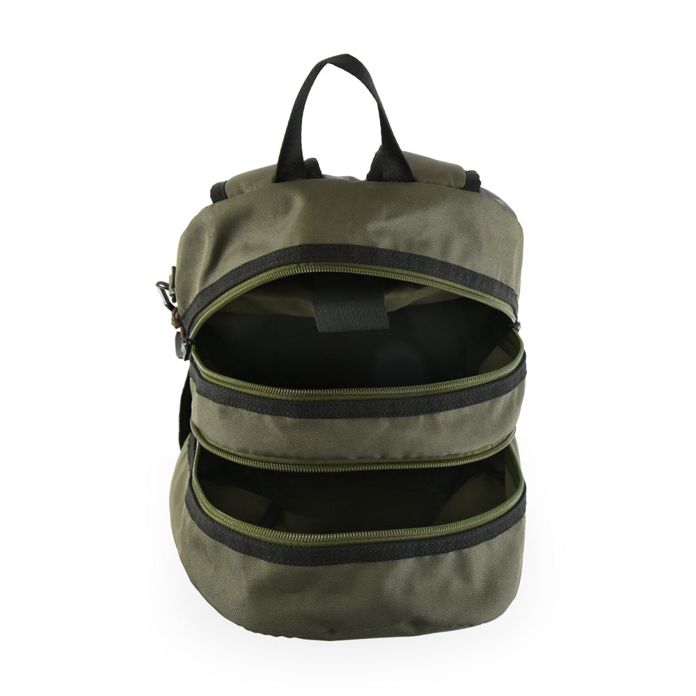 Mochila Porta Laptop Zaid 14" Verde Oscuro