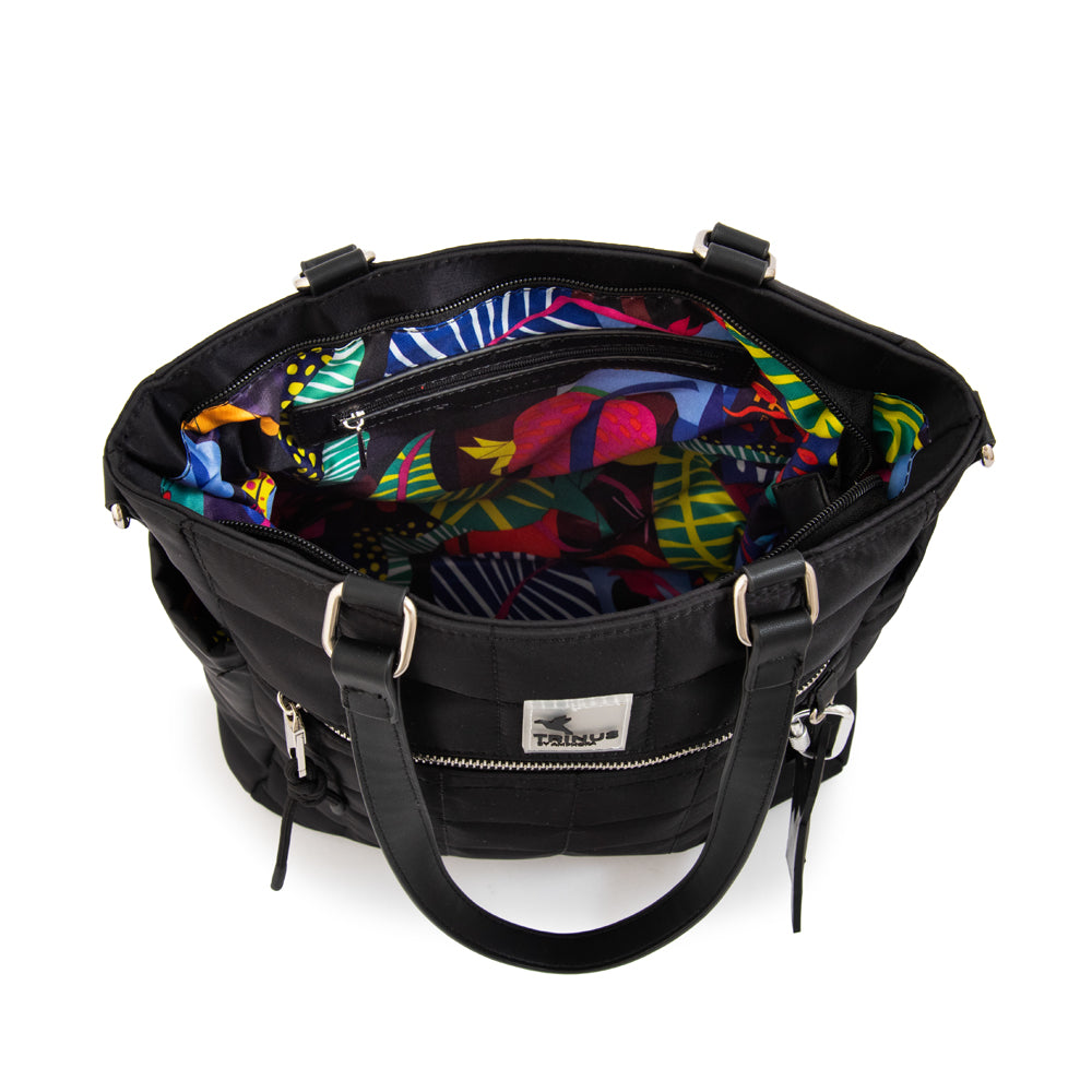Cartera Dos Asas Belina Negro