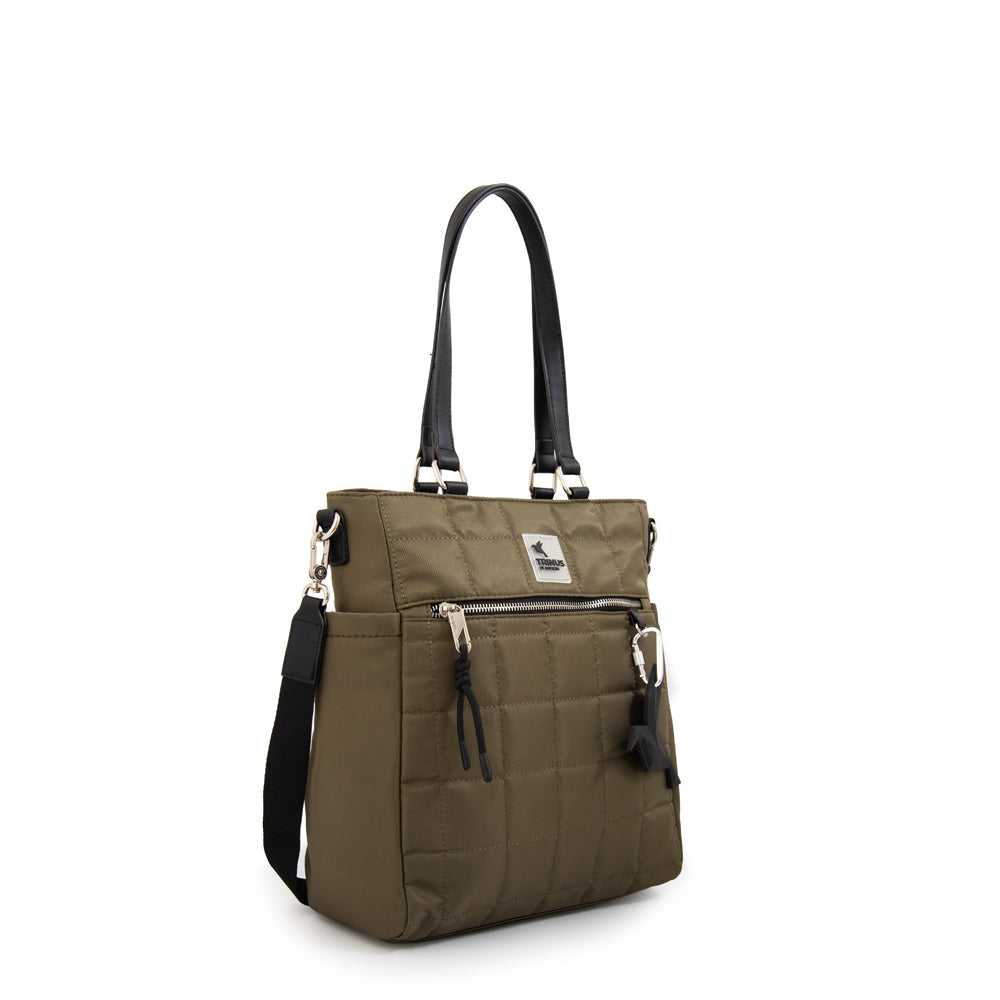 Cartera Dos Asas Belina Verde Oliva