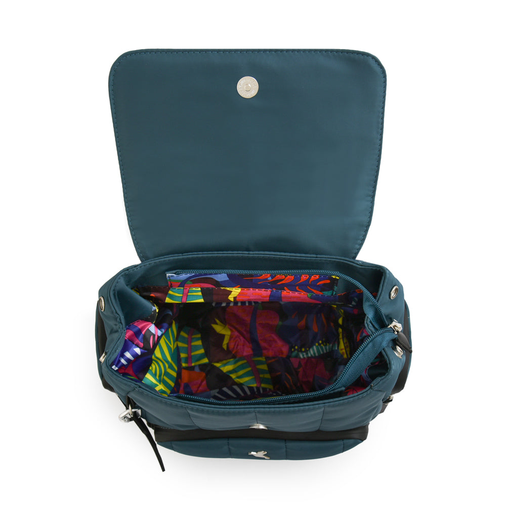 Mochila Lizel Petroleo Oscuro