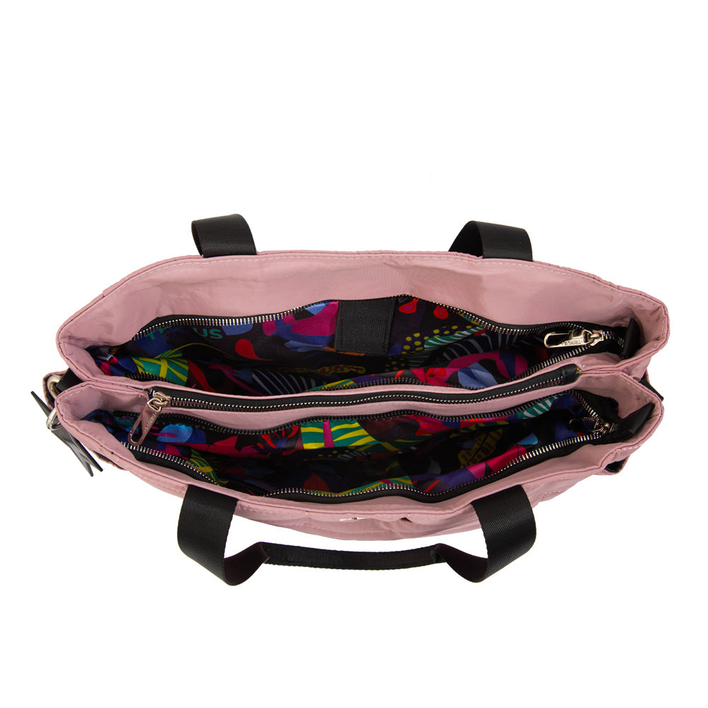 Cartera Dos Asas Portalaptop Australia Rosado