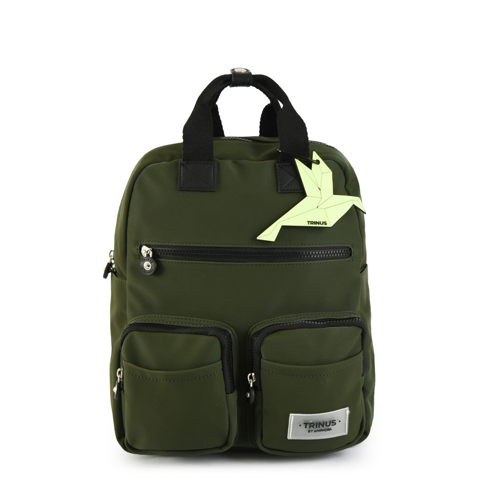 Mochila Porta Laptop 13" Eira Verde Oscuro