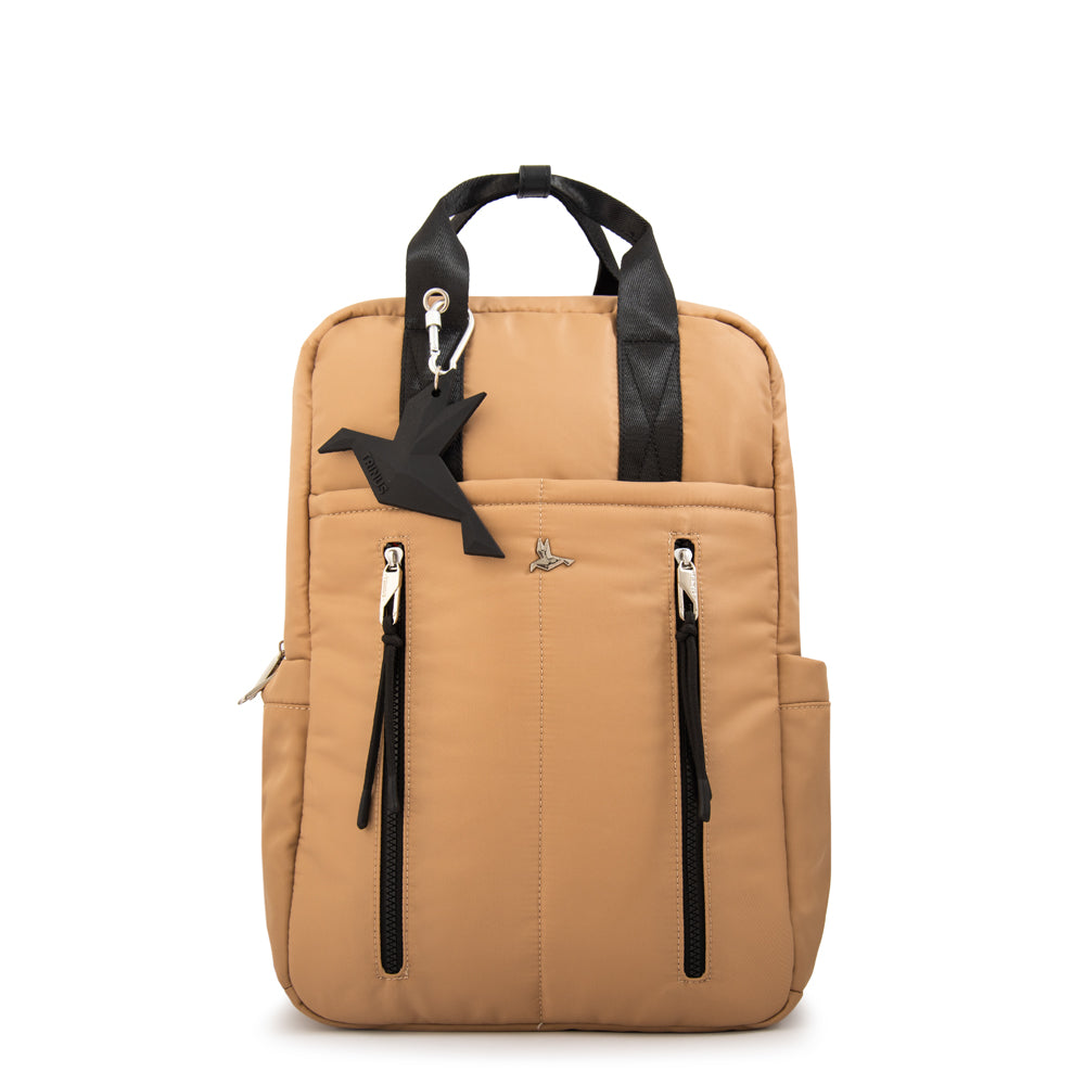 Mochila Porta Laptop Juliana Beige Oscuro
