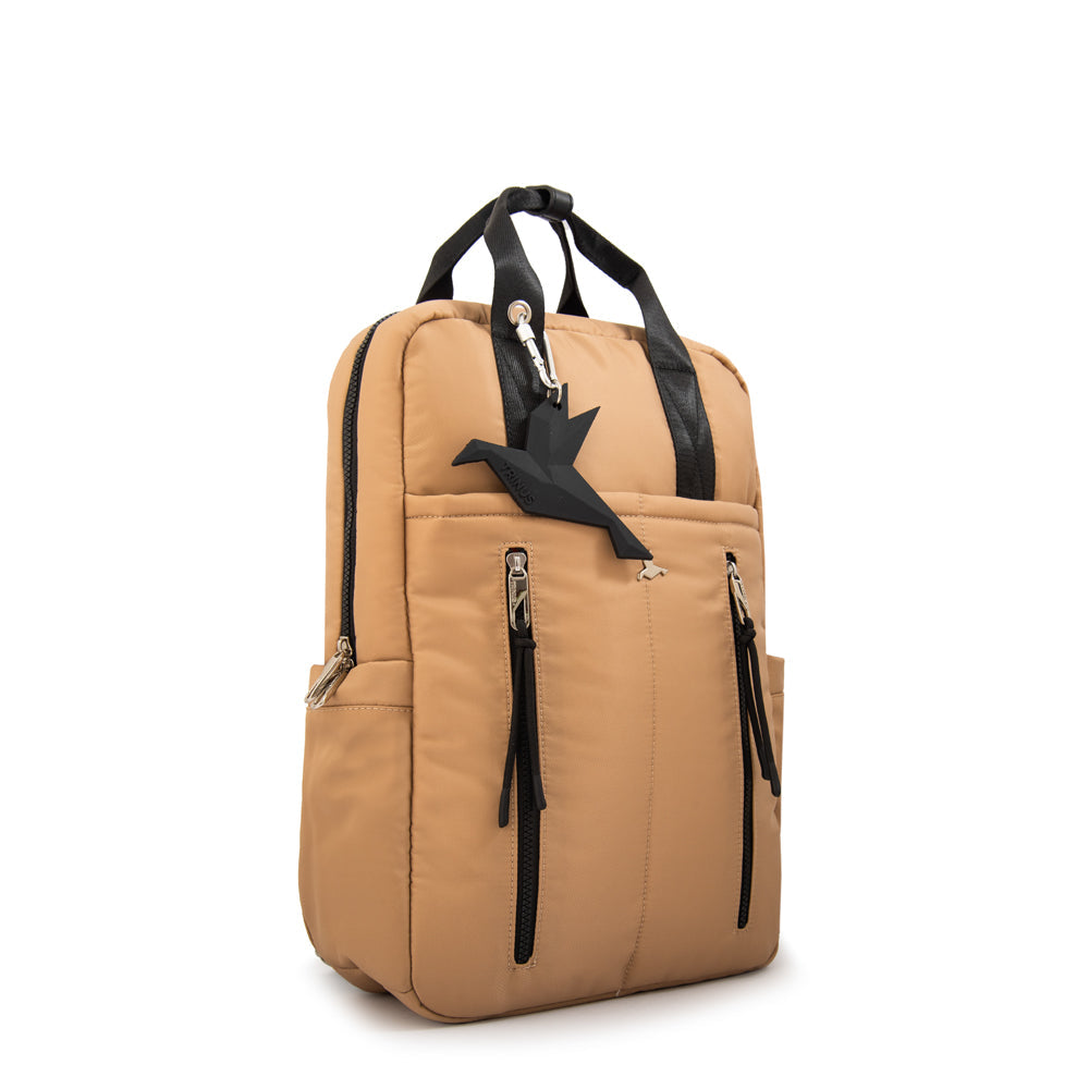 Mochila Porta Laptop Juliana Beige Oscuro