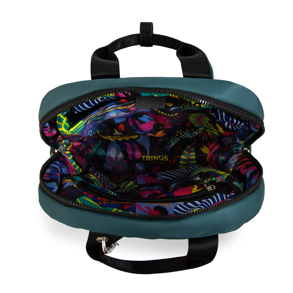 Mochila Porta Laptop Juliana Petroleo Oscuro