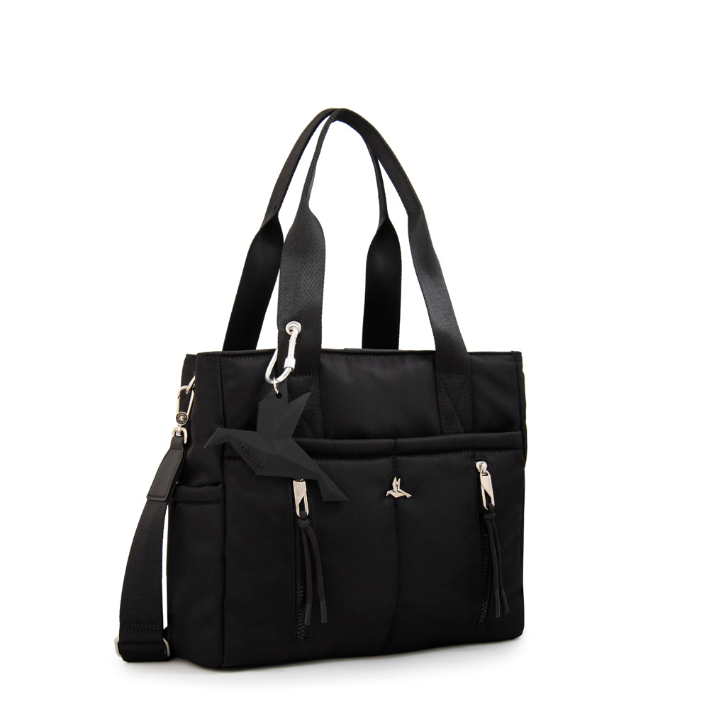 Cartera Dos Asas Juliana Negro