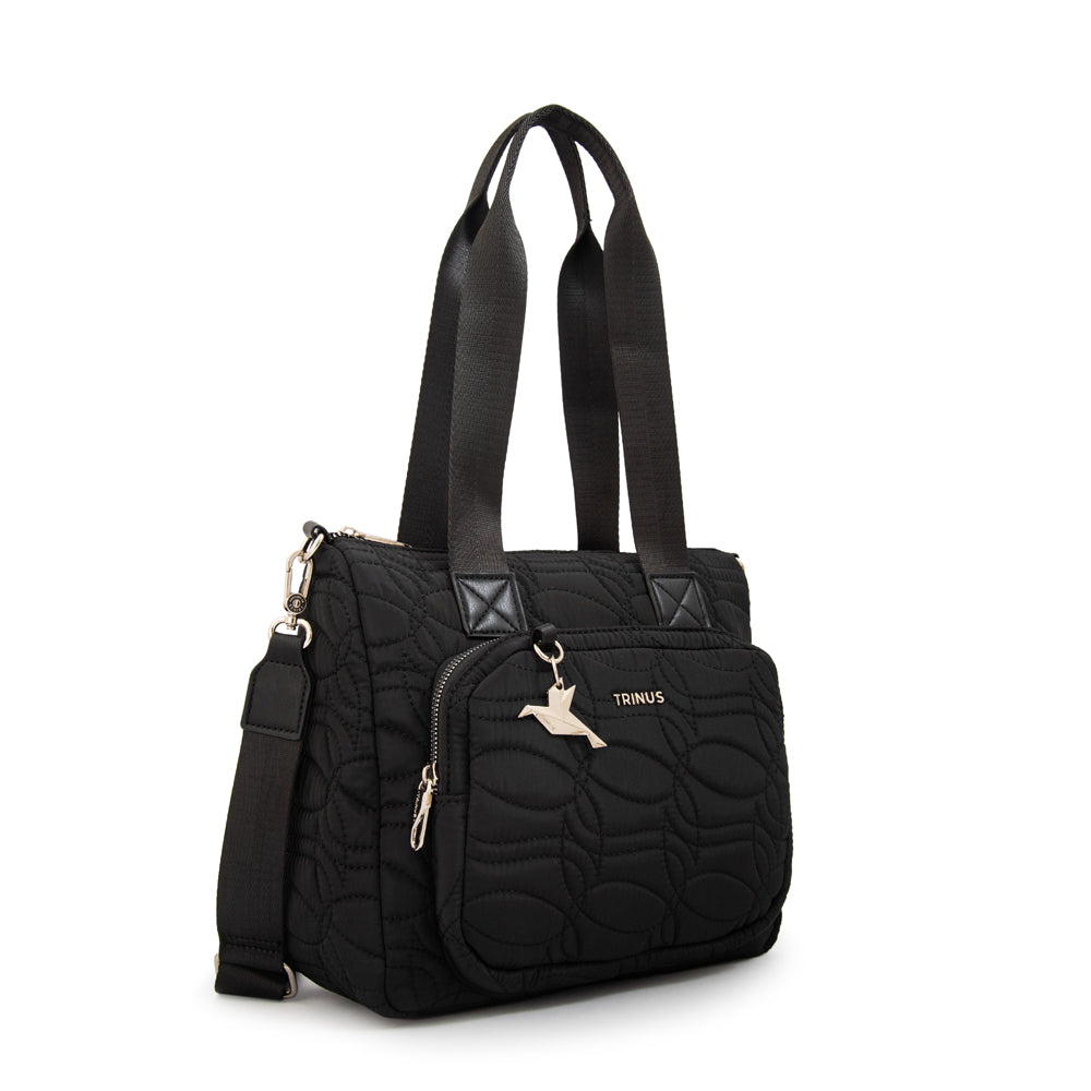 Cartera Dos Asas Ivanca Negro