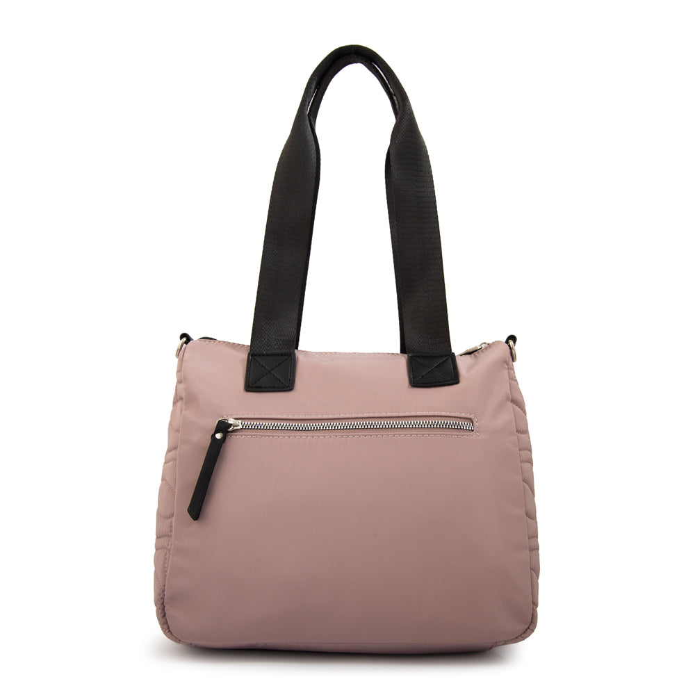 Cartera Dos Asas Ivanca Rosa Viejo