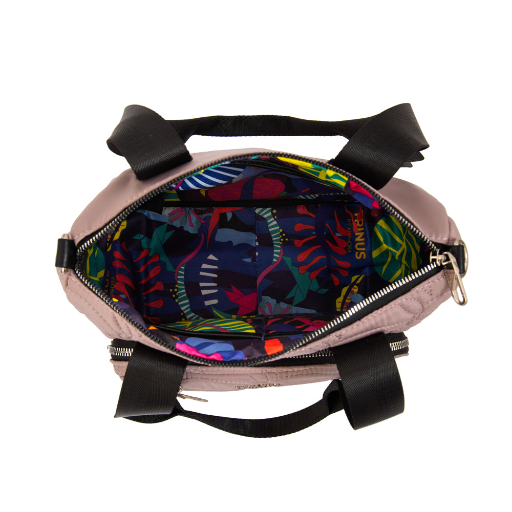 Cartera Dos Asas Ivanca Rosa Viejo