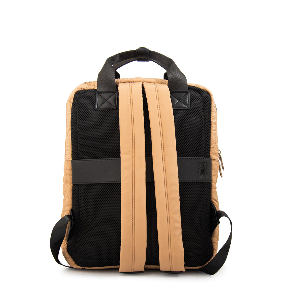 Mochila Porta Laptop Ivanca Beige Oscuro