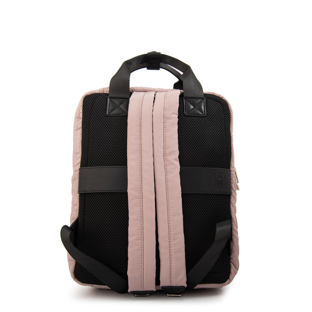 Mochila Porta Laptop Ivanca Rosa Viejo