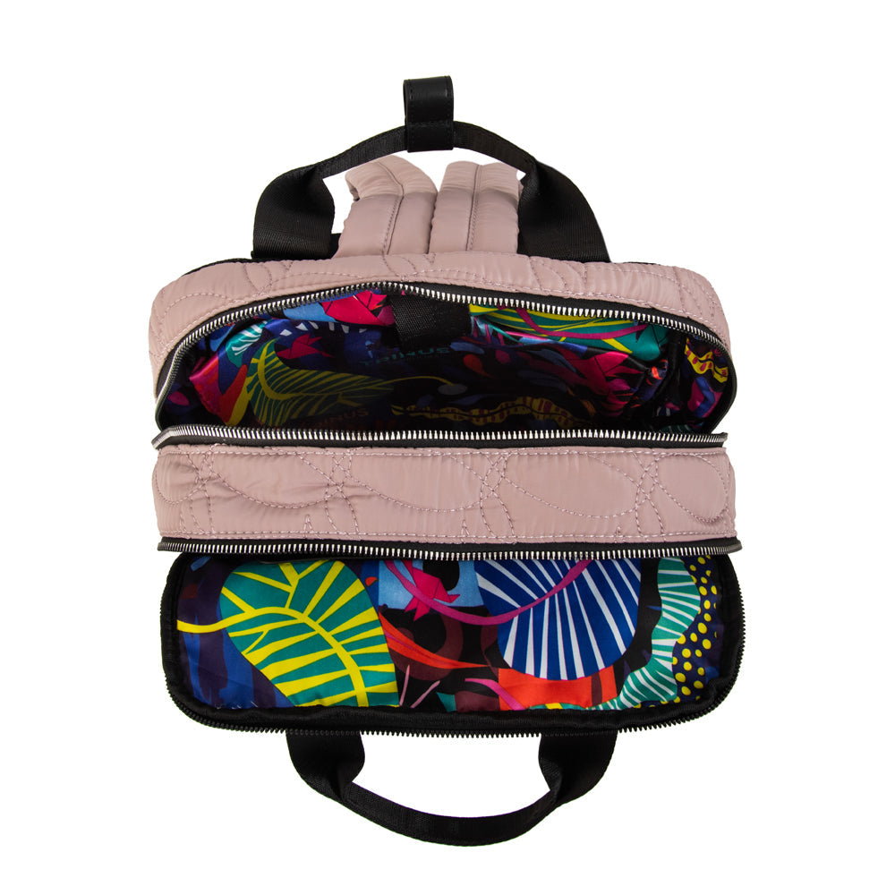 Mochila Porta Laptop Ivanca Rosa Viejo