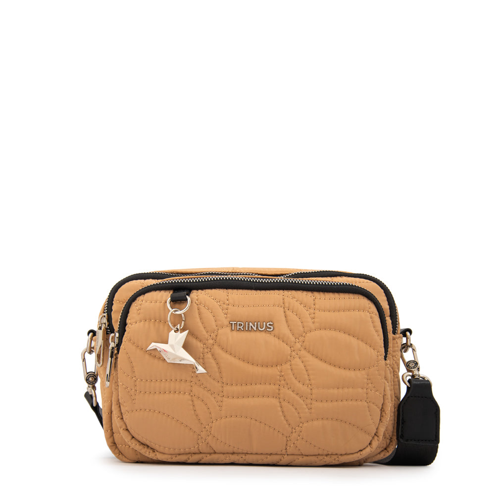 Crossbody Ivanca Beige Oscuro