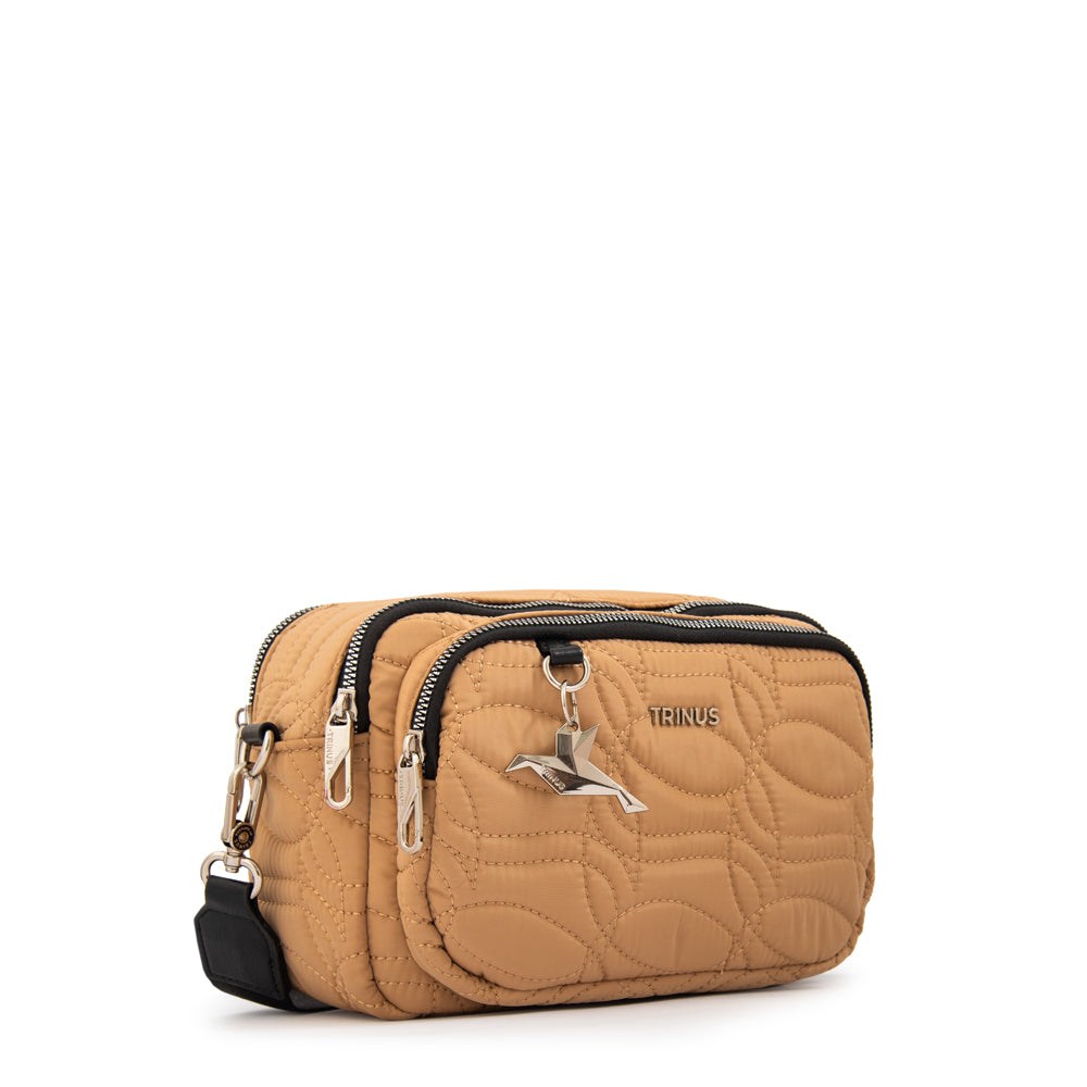 Crossbody Ivanca Beige Oscuro