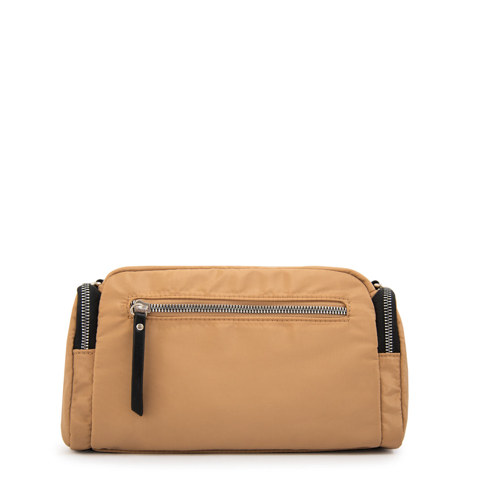 Crossbody Melania Beige Oscuro