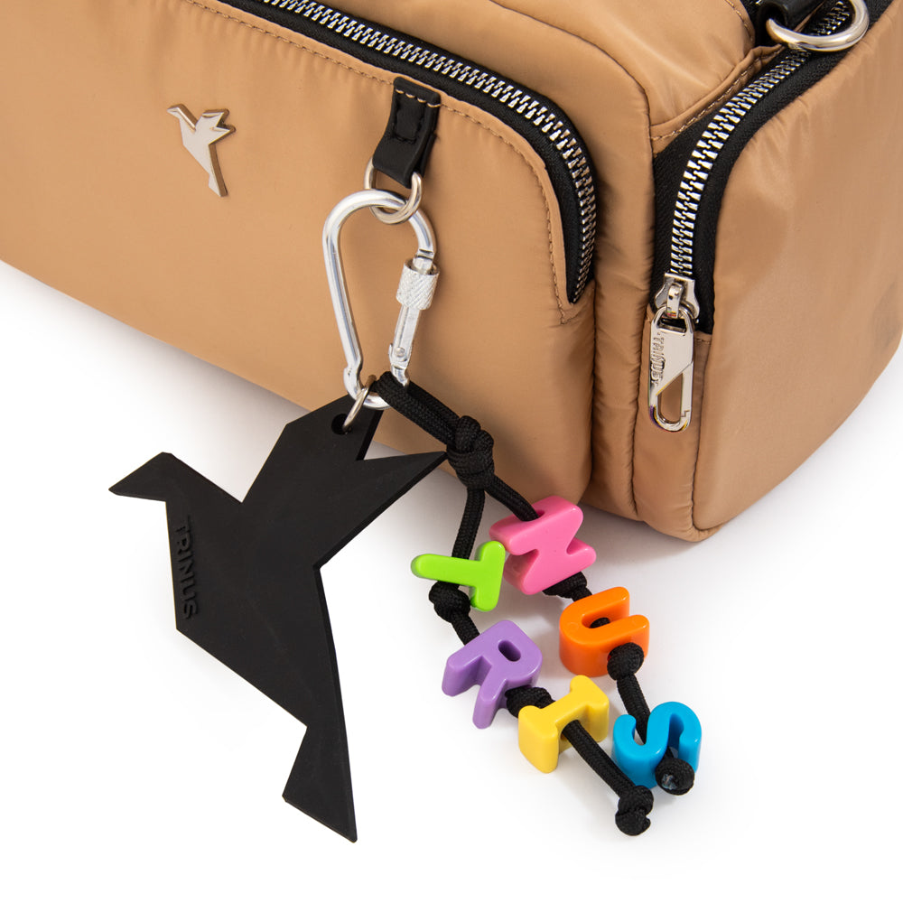 Crossbody Melania Beige Oscuro