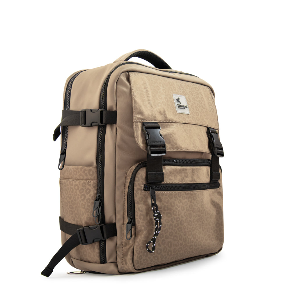 Mochila Viajera College Taupe
