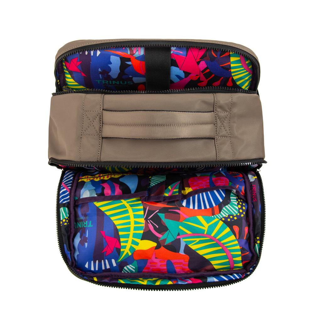 Mochila Viajera College Taupe