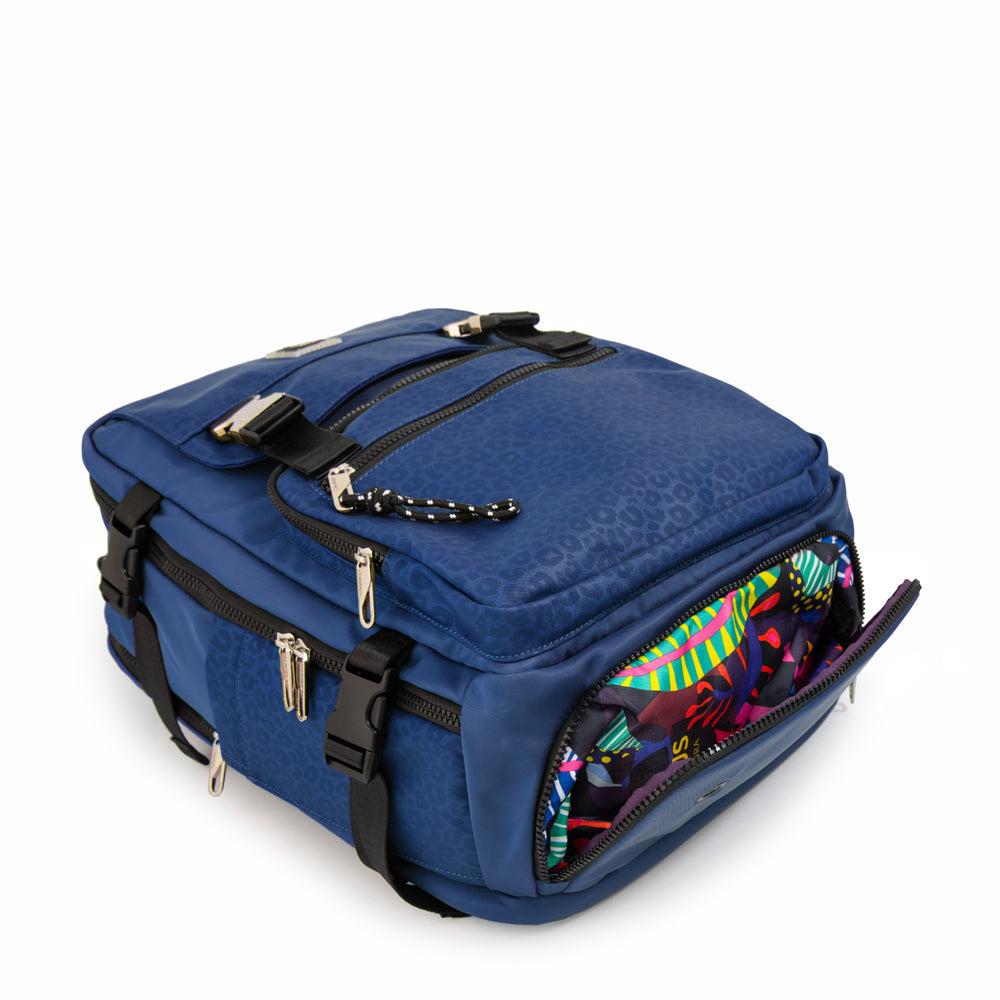 Mochila Viajera College Azul