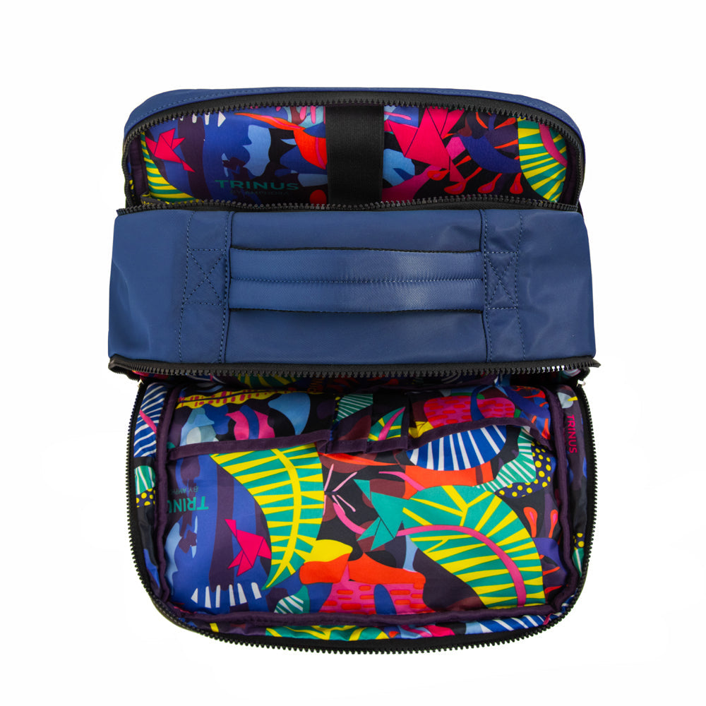Mochila Viajera College Azul