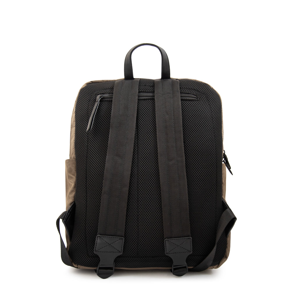 Mochila Porta Laptop College Taupe
