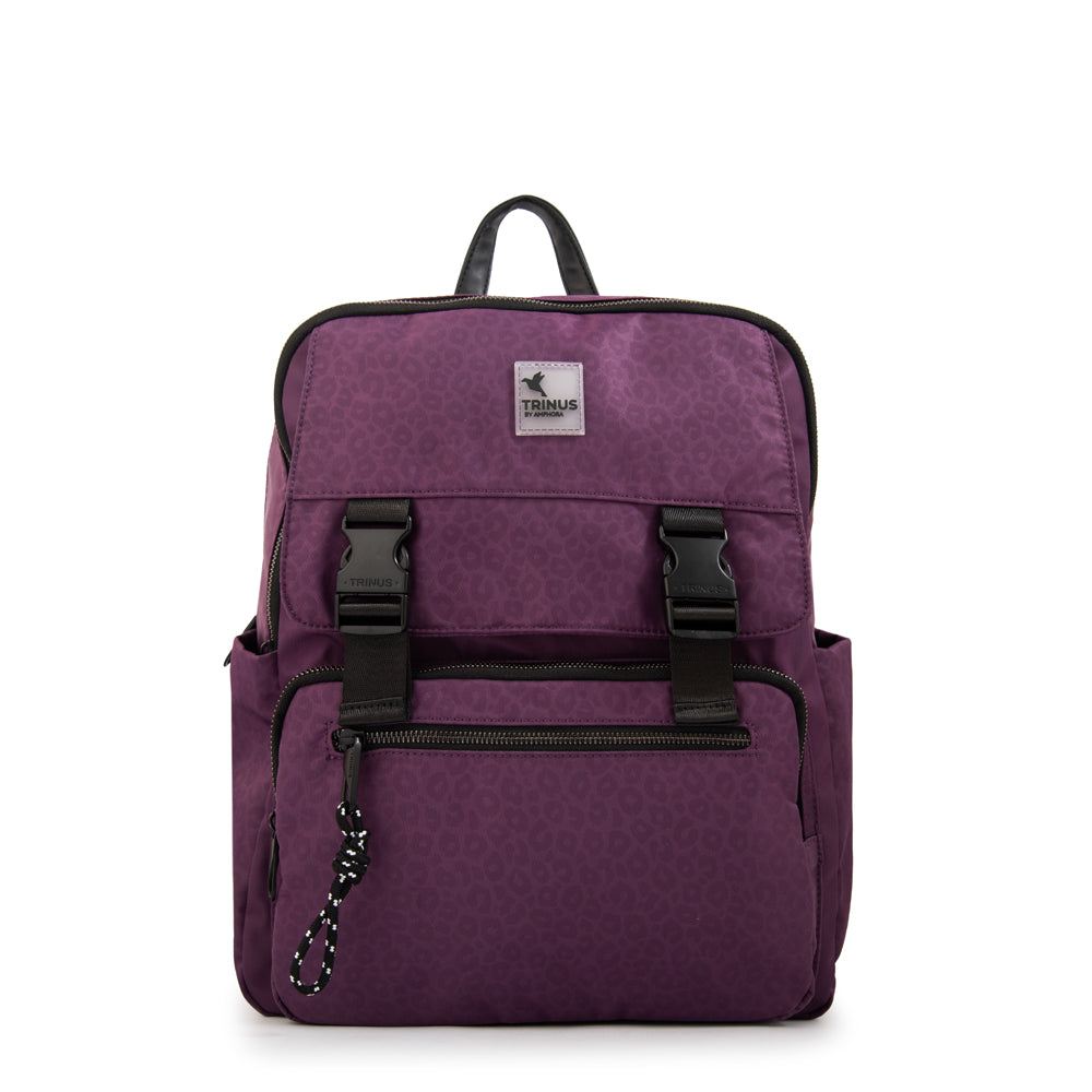 Mochila Porta Laptop College Morado