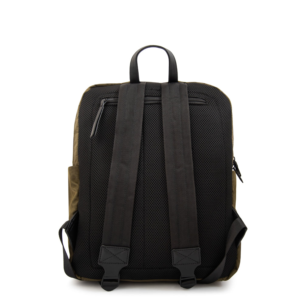 Mochila Porta Laptop College Verde Oliva