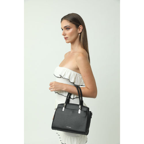 Cartera Dos Asas Rosine Negro