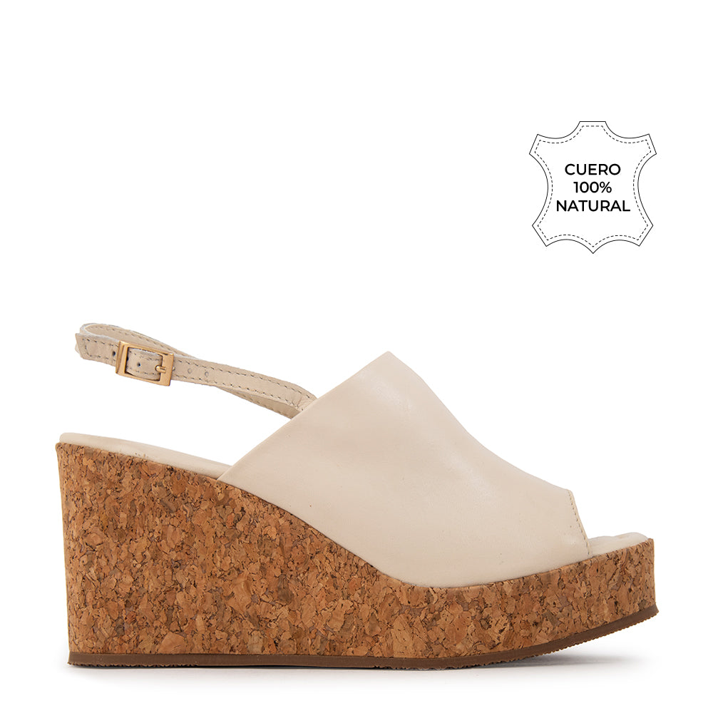 Sandalia Amber Blanco Crudo
