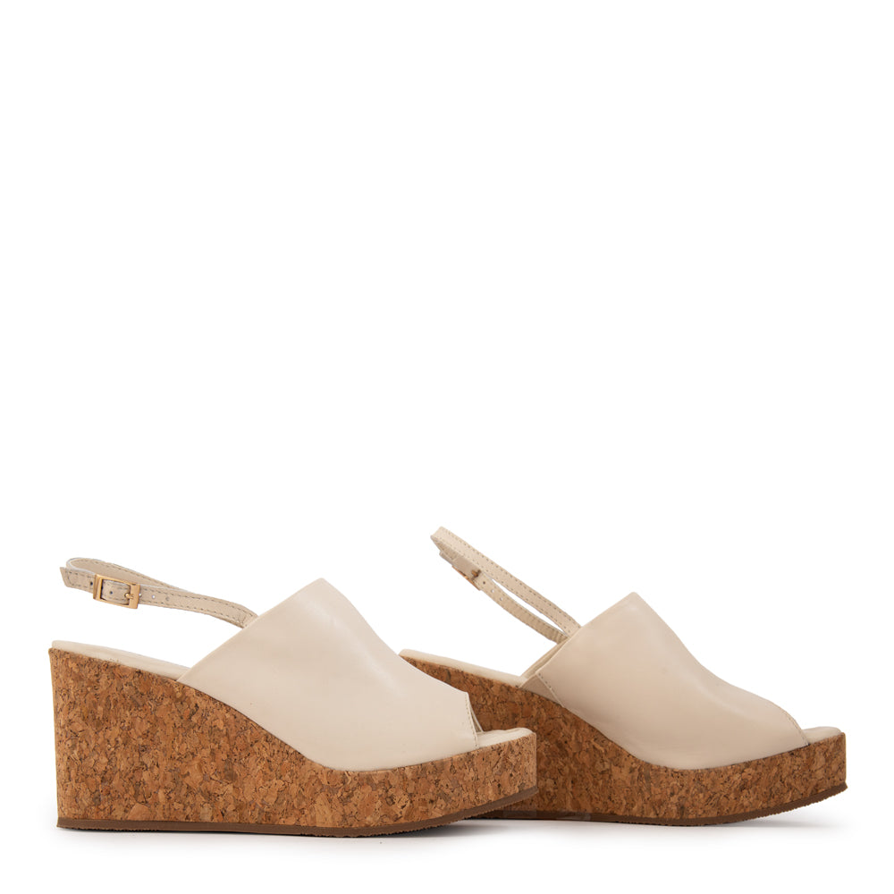 Sandalia Amber Blanco Crudo