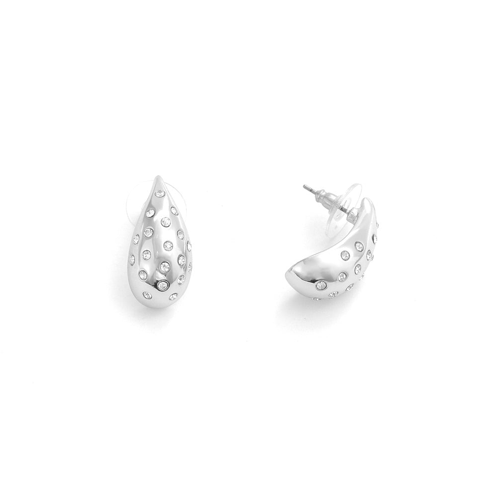 Aretes Anais Plateado