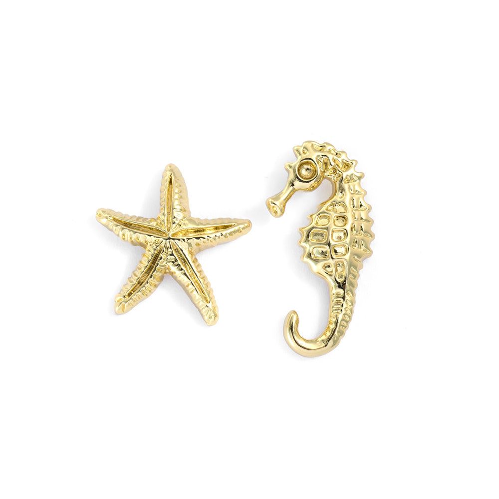 Aretes Atlantis Dorado