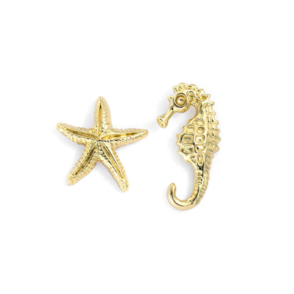 Aretes Atlantis Dorado