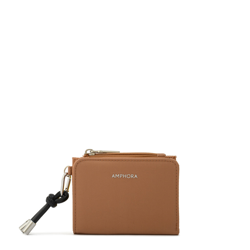 Billetera Rectangular Berta Beige Oscuro