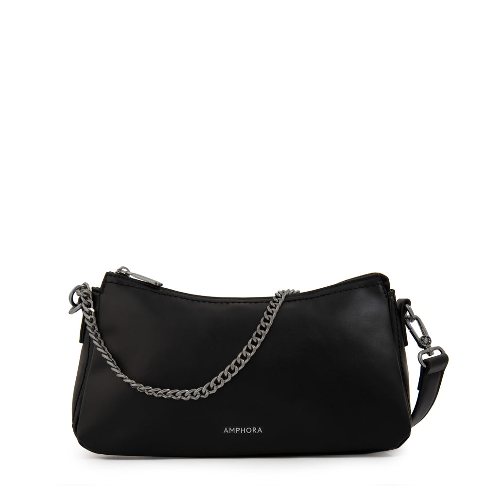 Cartera Oval Bonnie Negro