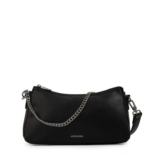 Cartera Oval Bonnie Negro