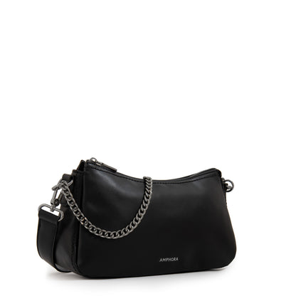Cartera Oval Bonnie Negro