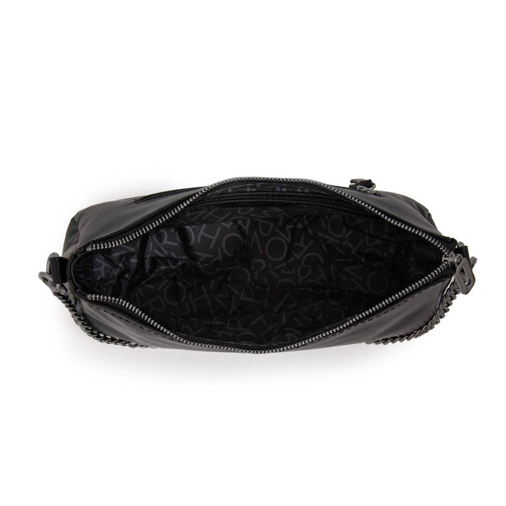 Cartera Oval Bonnie Negro
