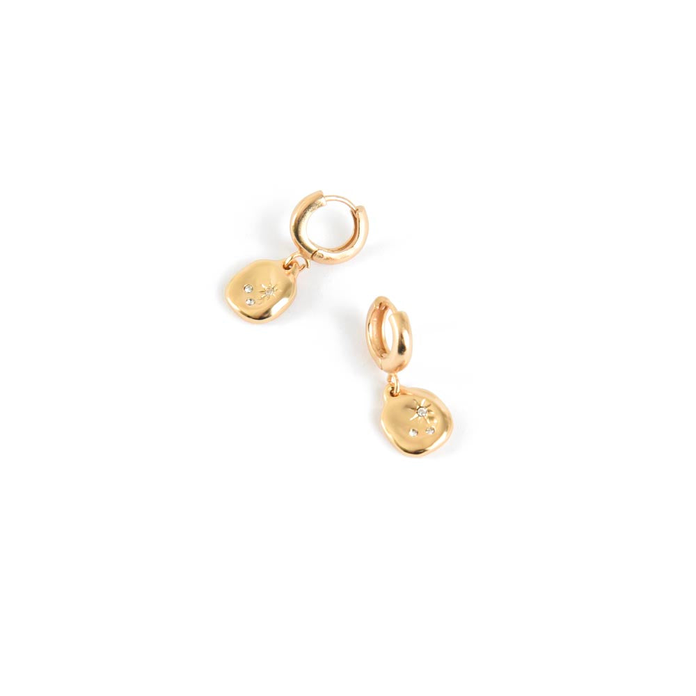 Aretes Cairo Dorado