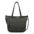 Cartera Dos Asas Carolina Gris