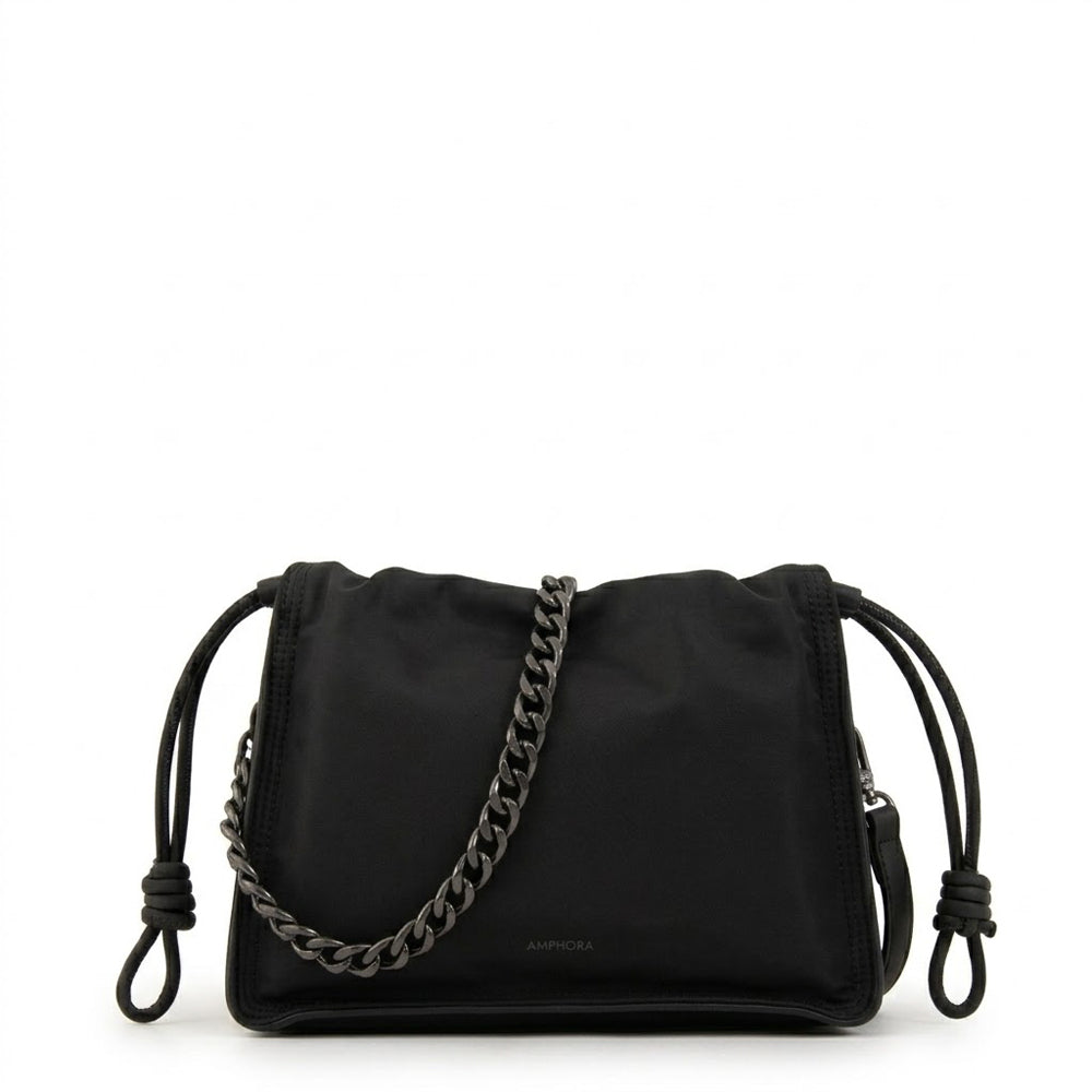 Crossbody Clarissa Nylon Negro
