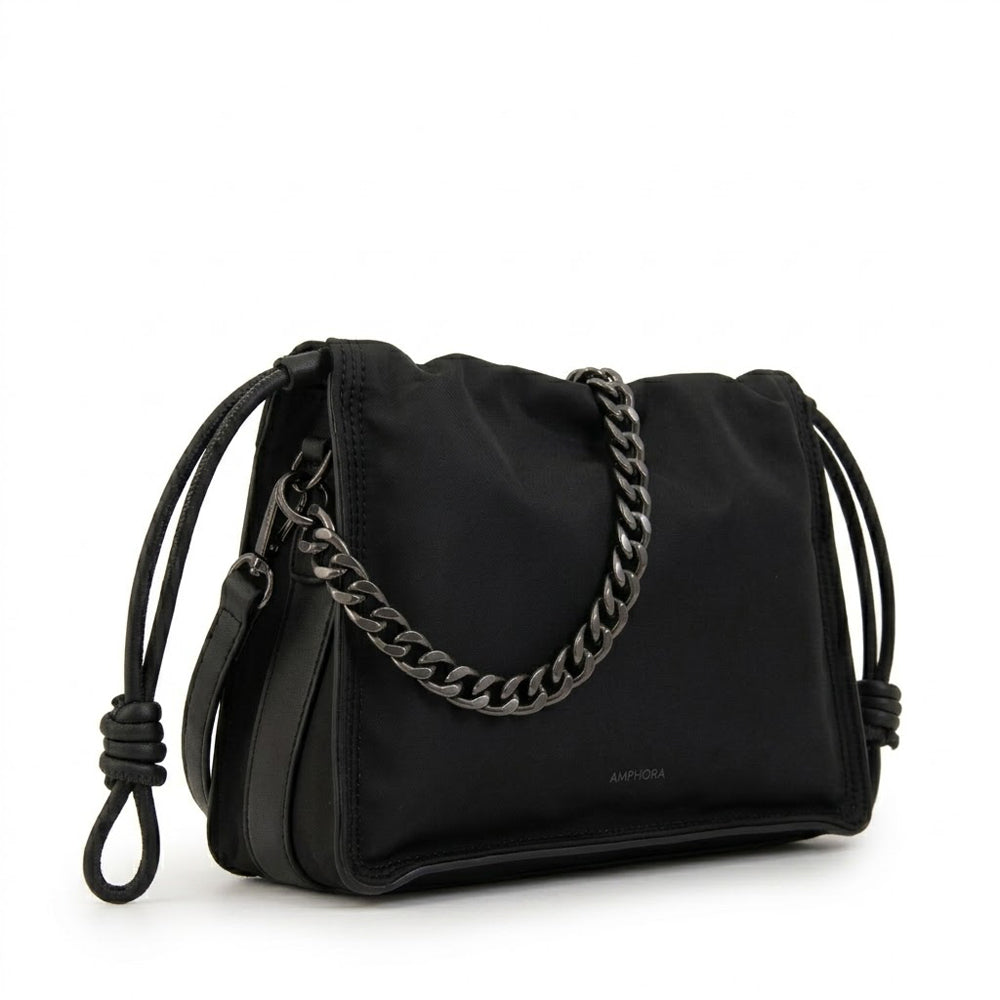 Crossbody Clarissa Nylon Negro